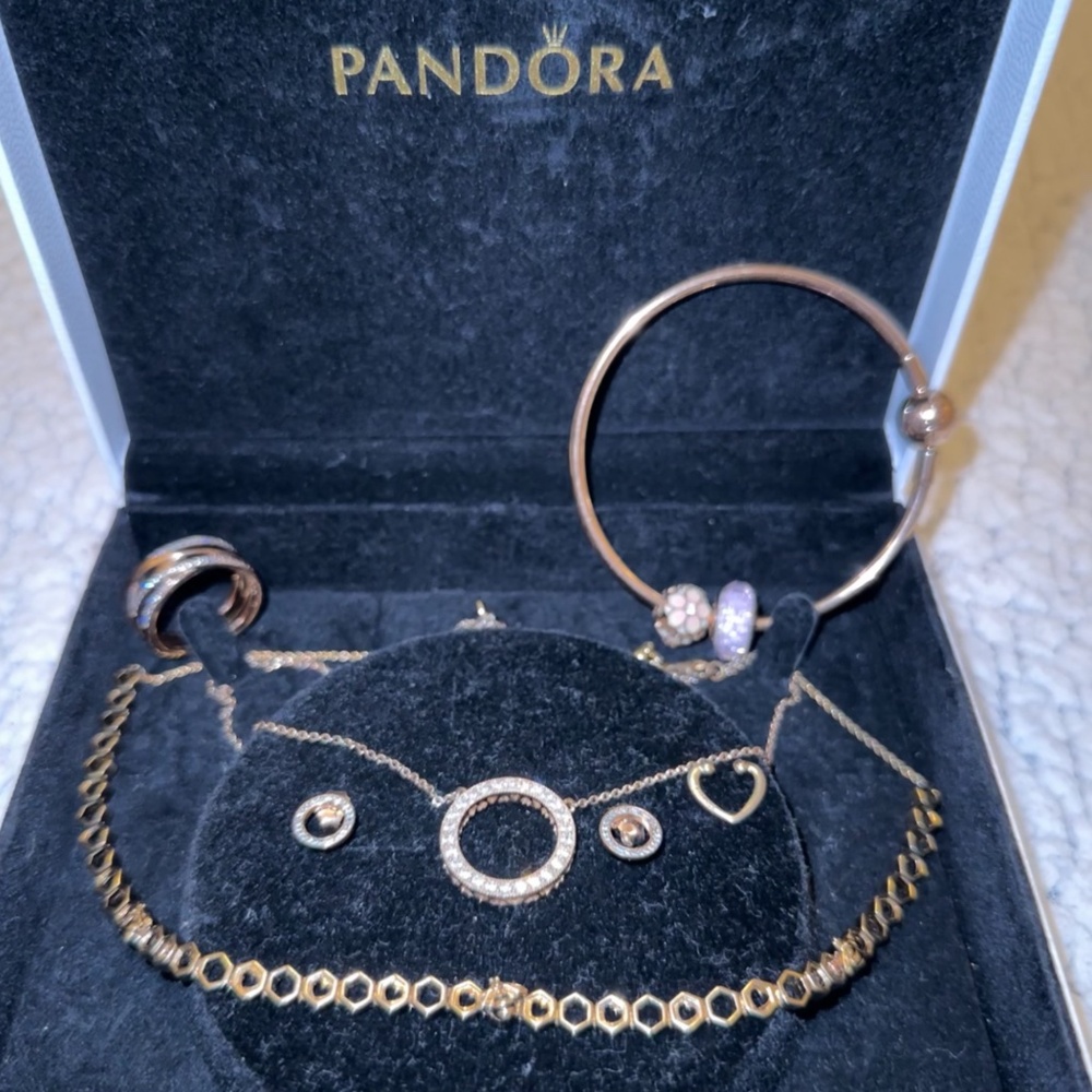 Pandora Gold Plated pieces